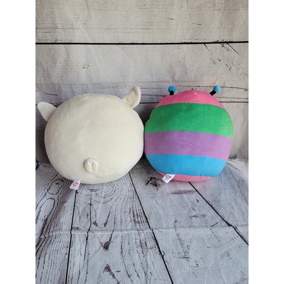 Ty Squish A Boo Fluffy The Lamb Ness Caterpillar 8 Inch Plush Stuffed Animal Toy - Picture 5 of 8